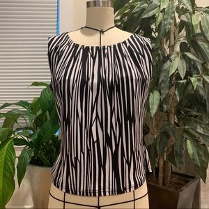Calvin Klein zebra blouse